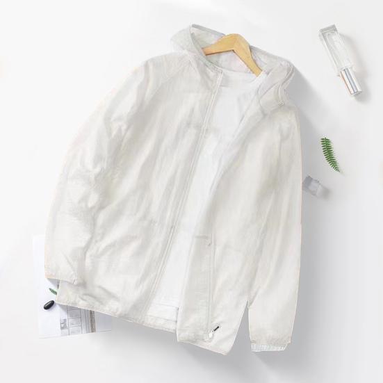 Мужская солнцезащитная куртка Yousheng с эластичными манжетами, капюшоном, молнией, дышащая, защита от солнца, верхняя одежда, легкая, универсальная