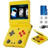 RG34XXSP Portable Game Console Linux System Folding Retro Game Console IPSOCA Full Screen Vibration Motor WiFi Online Battle (RG34XXSP Yellow)