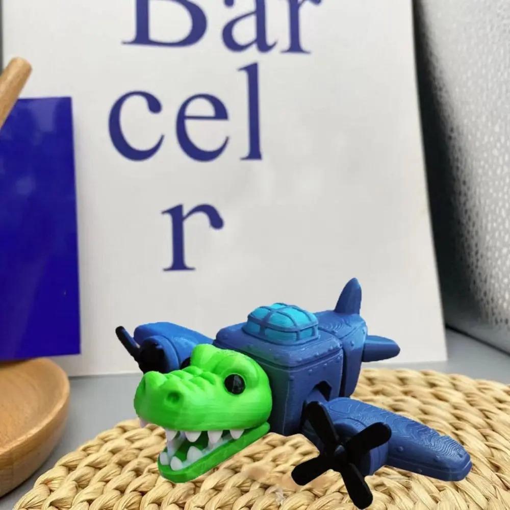Новинка PLA 3D-печатная декоративная фигурка Модель с подвижными суставами Итальянская фигурка Мозговая гниль Забавные фигурки 3D-печатная игрушка Декор для стола
