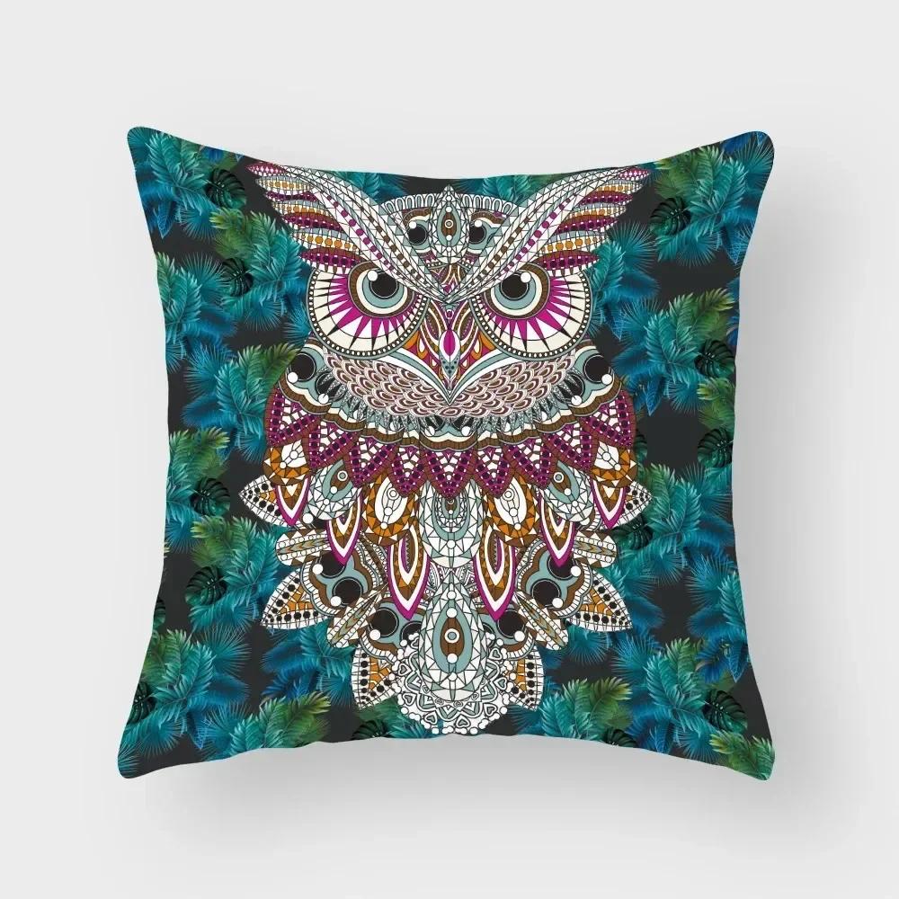 Роскошный Декор для Дома Наволочка Тропический Фламинго Наволочка для Подушки Гостиная Диван Наволочка