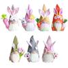 1pc Easter Cute Faceless Bunny Decorations Gnome Rabbit Doll Hanging Ornaments Easter Party Home Decoration Bunny Kids Gifts