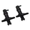 1Pair Headlamp Washer Nozzle Jet Left Right Reliable Durable Headlights Wash Nozzle for 5 Series E60