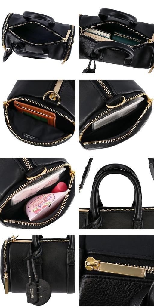 Yoshida Bag 2WAY Boston Bag Shoulder Bag Tote Bag Handbag Miniature Black [Porter] & Co. 256-15070 Men's Women's