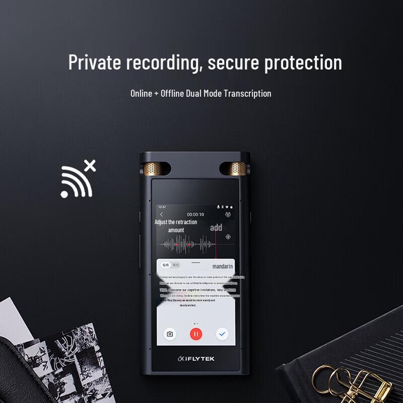 iFLYTEK SR702 Smart Recording Pen with Real-time Translation