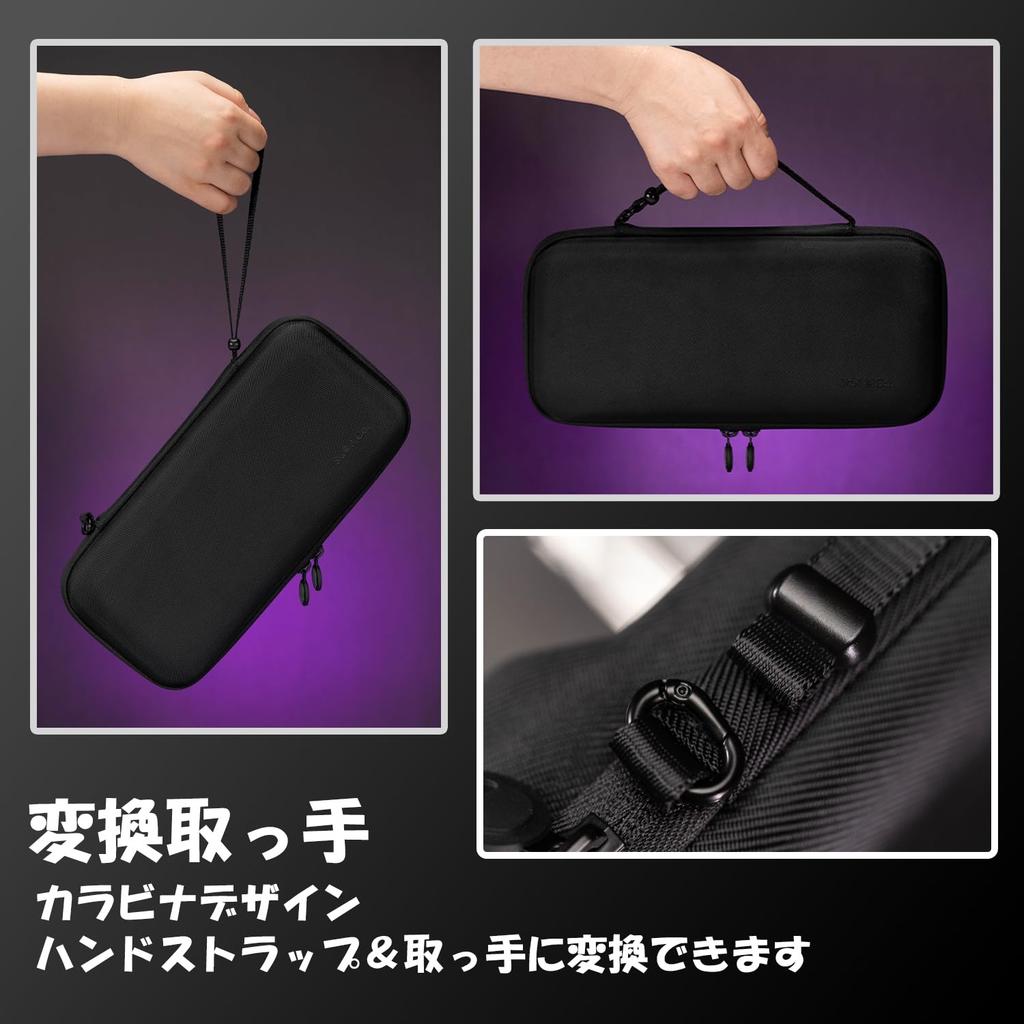 Skull Exclusive Protective Pouch Waterproof and Shockproof Back Boa Scratch Prevention Compatible with Protective Cover Includes Polishing Cloth &