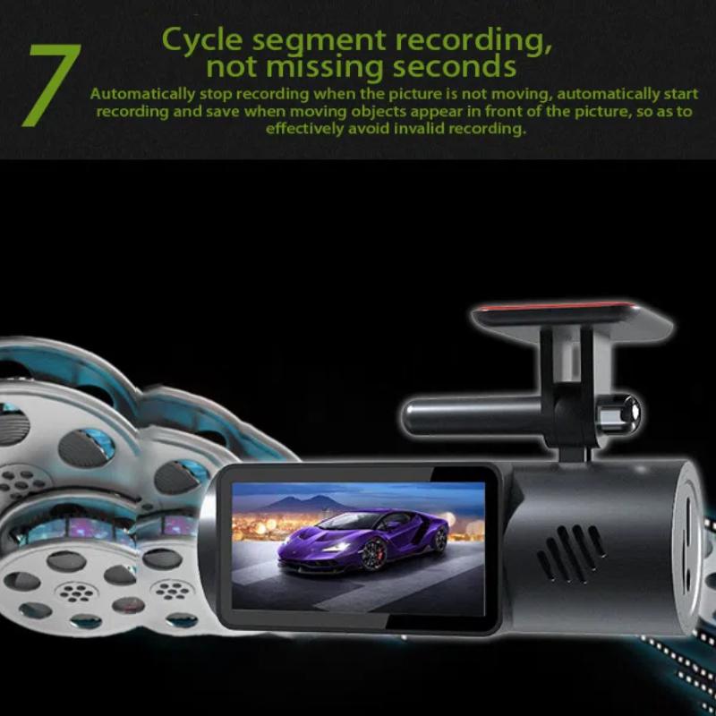 Новое WiFi-подключение мобильного телефона, двойная запись, ночное видение высокой четкости, автомобильный видеорегистратор, записывающий устройство для нанесения помады