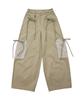 SIWL107 Ribbon Cotton Pants (Beige)