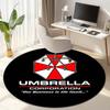 The sci-fi movie Resident Evil Umbrella Corporation carpet is a soft, home-style, bedroom, door mat decoration, and anti-slip carpet E2