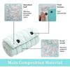 Плоская насадка для швабры Leifheit Clean Twist XL Micro Duo, моющаяся и многоразовая, для уборки пола в доме, аксессуары для швабры