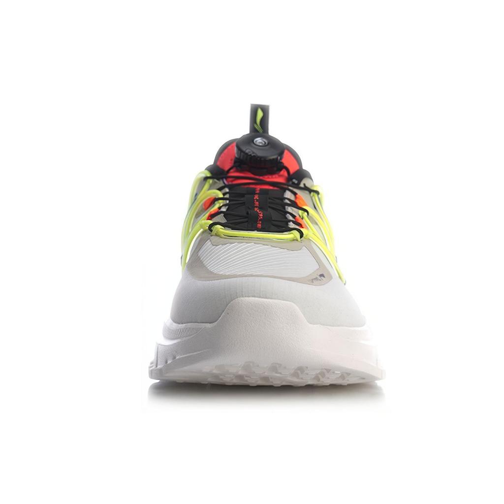 Li Ning UT Удобные универсальные нескользящие износостойкие повседневные туфли с низким верхом унисекс повседневные туфли белого цвета AGLQ011-3