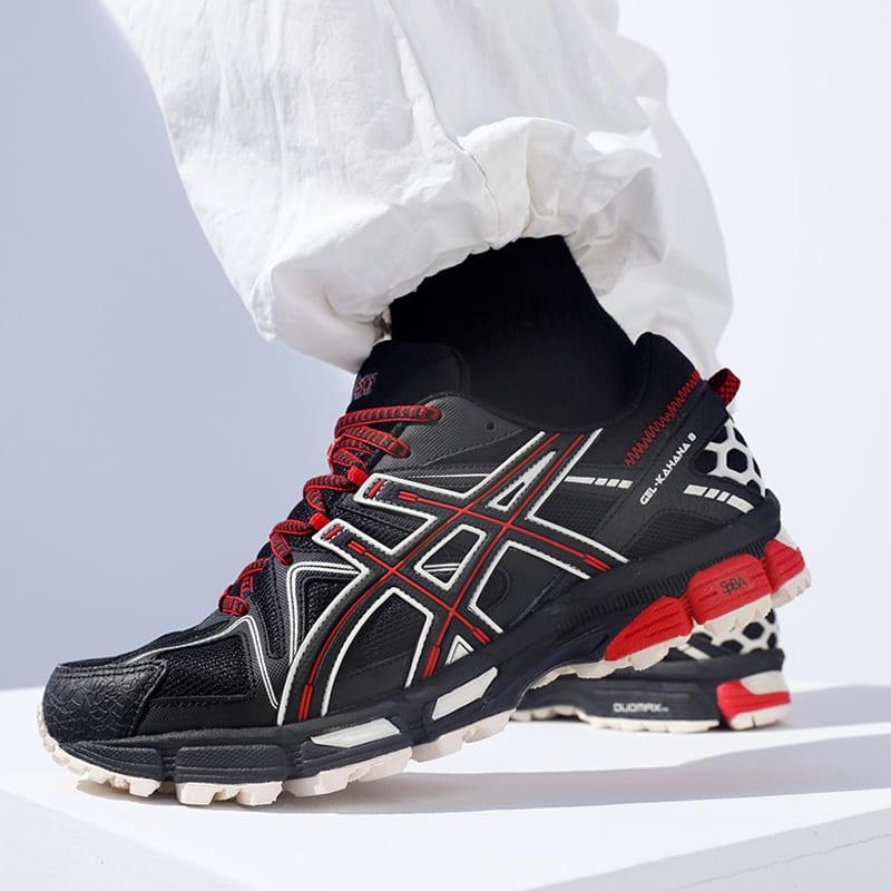 Asics Гель Кахана 8 'Черный Красный Белый' 1011B109-004