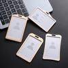 Identity Case Metal Clip Office Supplies Name Cover Name Tag Holder Card Holder Vertical Card Cover