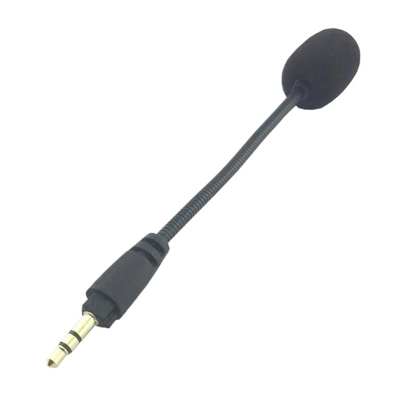 Microphone Replacement Mic for Corsair HS35 HS45 Wireless Gaming Headset, Detachable Headphones Mic Boom