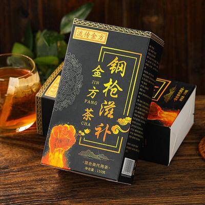 Чай Steel Gun Nourishing Golden Fang, чай Ginseng Wubao для мужчин, оздоровительный чай