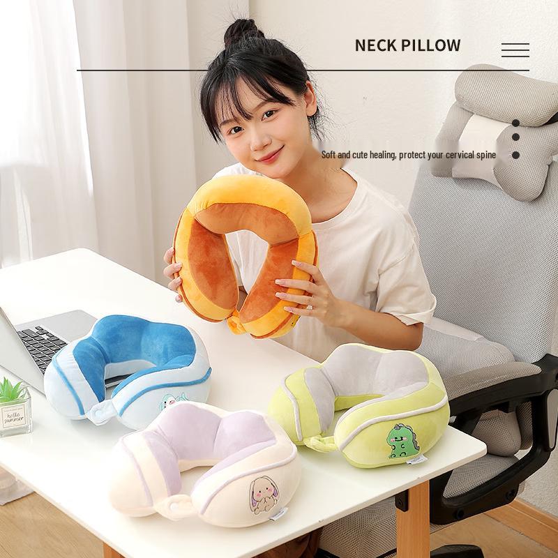 Portable U-shaped Travel Neck Pillow