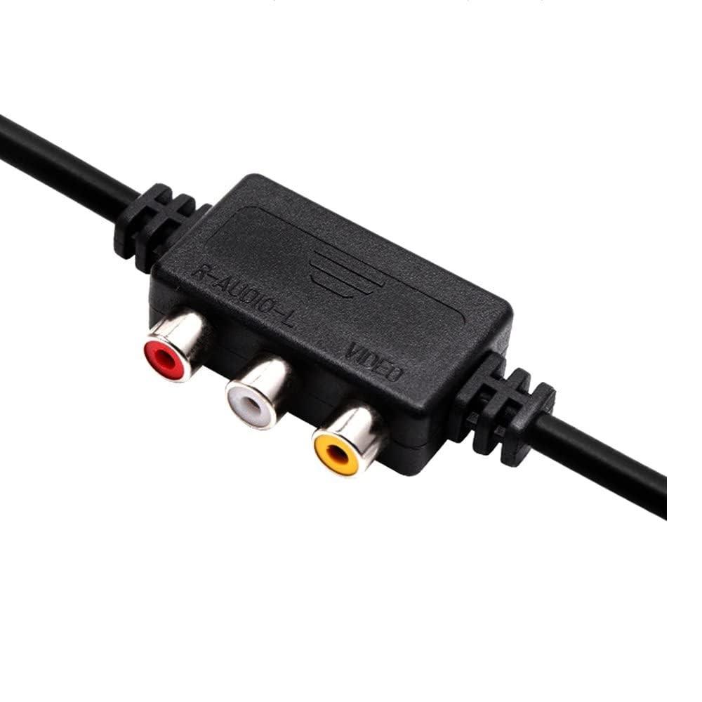1.8M Кабель 2 в 1 RGB SCART AV RCA для Sega Dreamcast