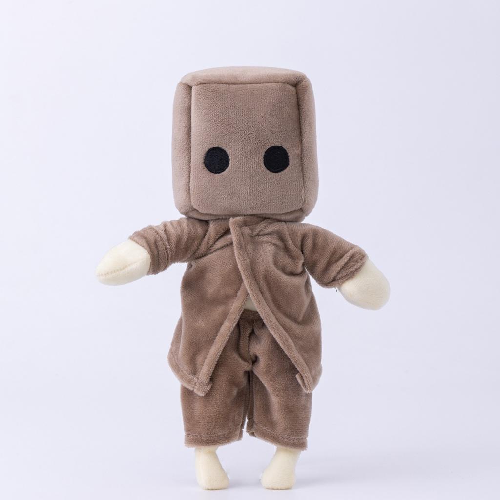 Cute Lifelike Little Nightmares 2 Plush Toy Adorable Six Figure Collection Cartoon Figure Adventure Game Gift Toys For Kids Fans