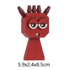Sprunki Toys Наборы Игровые Наборы Строительные Кубики Sprunki Набор Строительных Кубиков Ужас Серый Венда Саймон Таннер Орен Строительная Фигурка Конструктор Sprunki Мини Набор