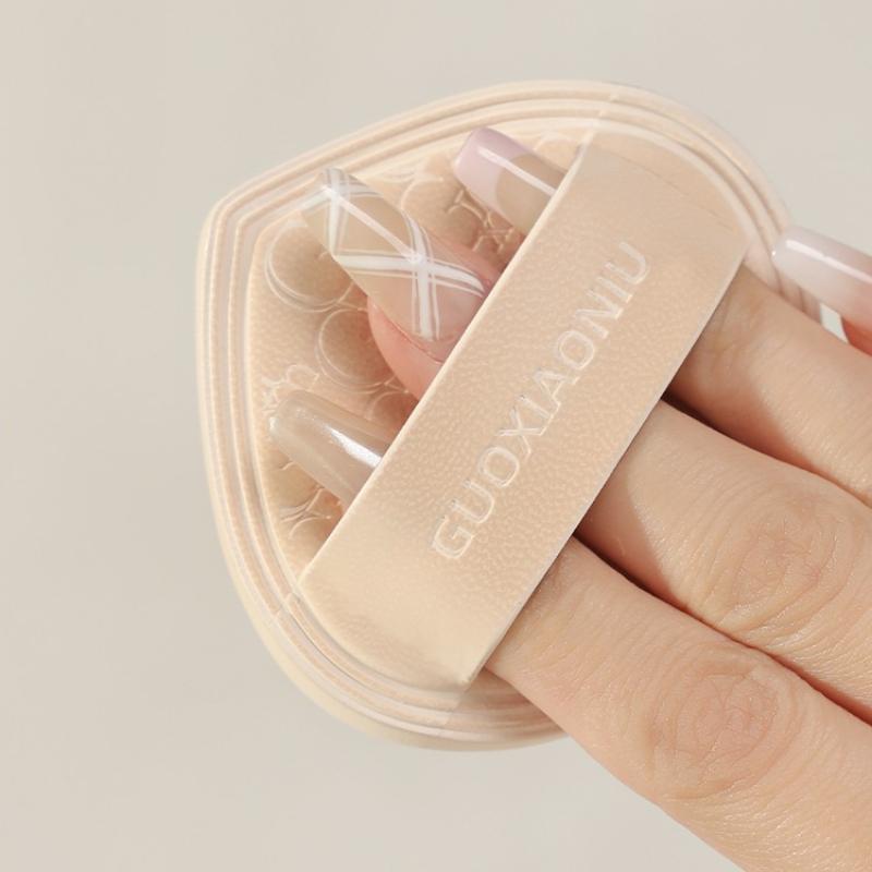 GUOXIAONIU Блендер Пуховка для макияжа Зефирка Air Cushion Тональная основа Сухое и влажное двойное использование Губка Мягкая эластичная Инструмент-аппликатор для косметики