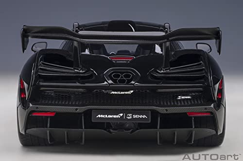 AUTOart 1/18 McLaren Senna Черная отделка Модель 76076