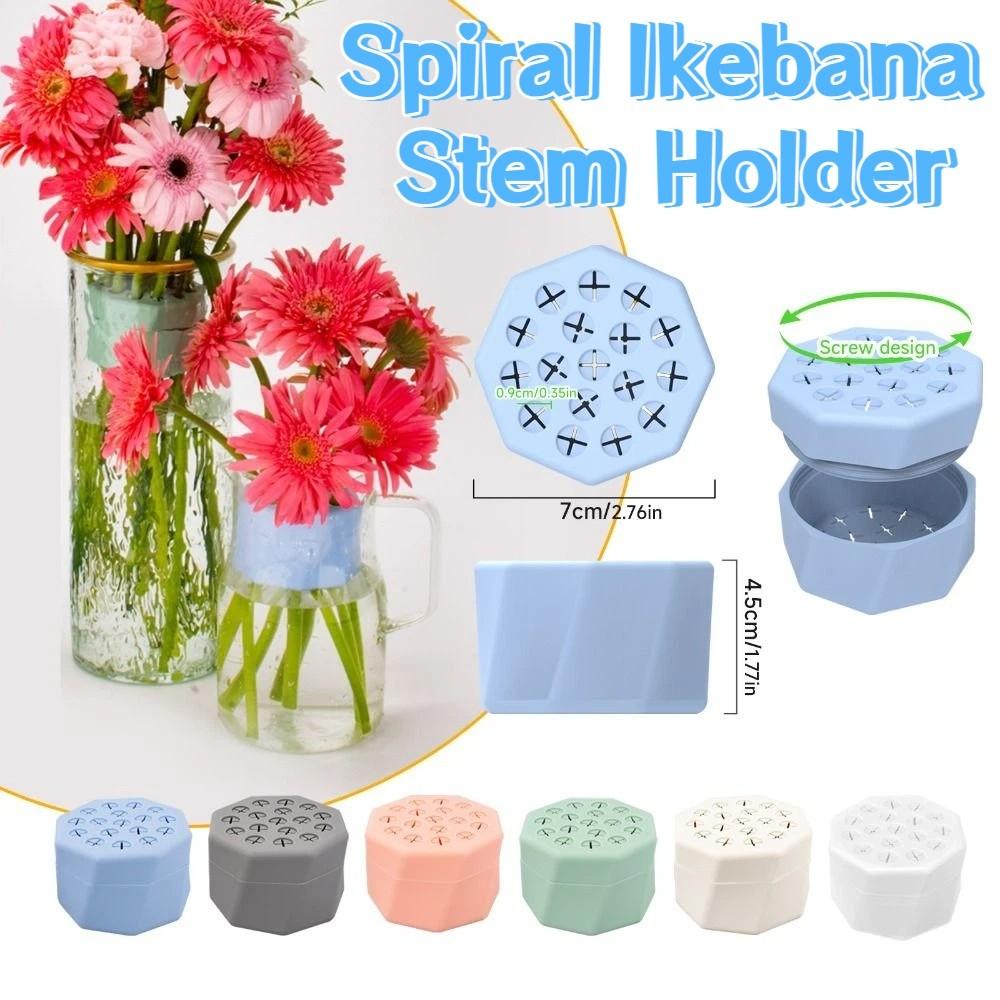 17 Holes Flower Arrangement Holder Reusable Flexible Floral Stem Holder Bouquet Shaping