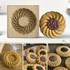 1pc Sunflower Biscuit Mould Made of Beech Wood Creative Aesthetic for Biscuit Craft