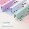 Цвет макарон №. 10 Ручной степлер, экономящий усилия - Прочный и компактный