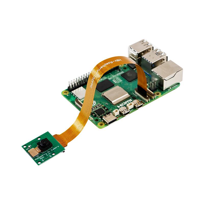 Raspberry Pi 5th Gen 5MP Wide-Angle Camera OV5647 Module with Acrylic Case