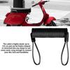 Creative Travel Motorcycle Scooter Alarm Disc Lock Security Anti Thief Reminder Cable Bike Motorbike Anti Thief Safety Tools