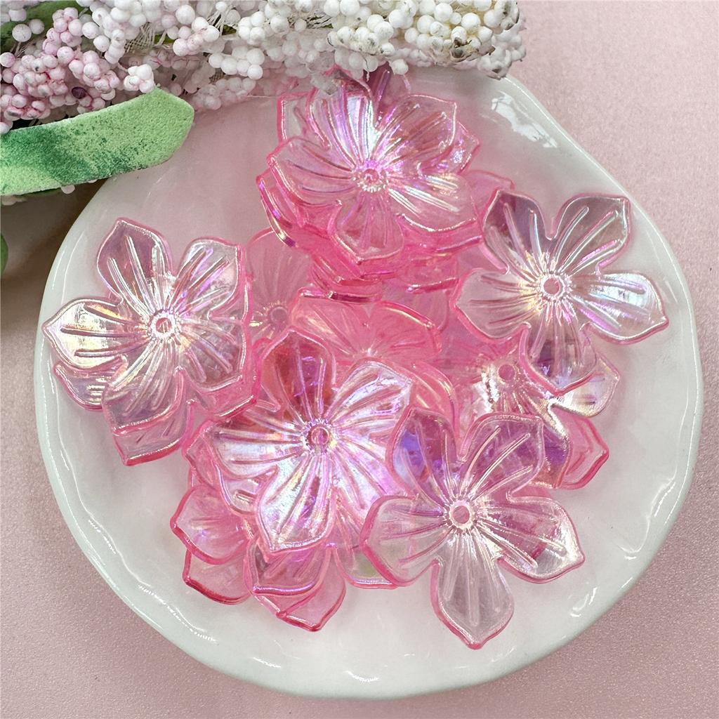 20 шт. для изготовления ювелирных изделий в форме цветка солнца своими руками 22,8 мм браслет ожерелье свободные разделительные бусины акриловые бусины подвески аксессуары