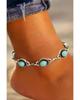 Azura Exchange Повседневный браслет на щиколотку в стиле бохо бирюзового цвета