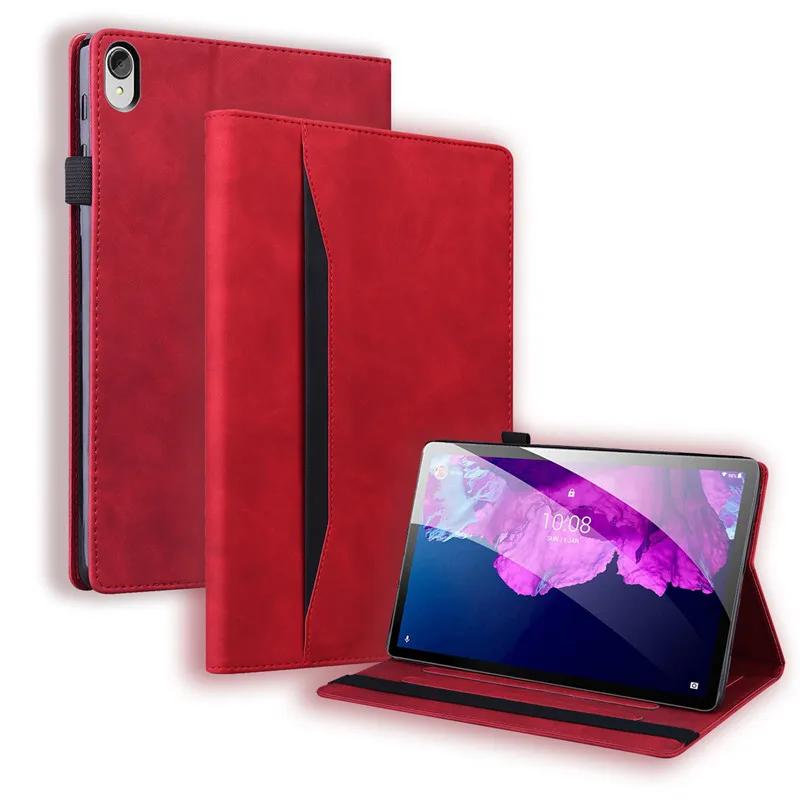 Для чехла Lenovo P11 Роскошный кожаный чехол-книжка для Funda Lenovo Tab P11 TB-J606F L Чехол для планшета Lenovo Xiaoxin Pad P11 Plus