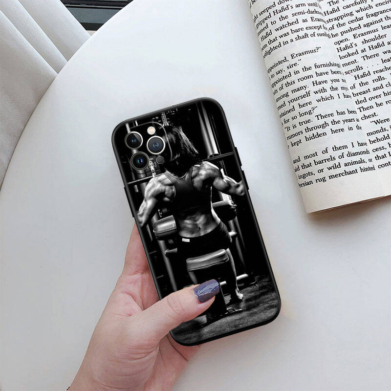 MH24 Bodybuilding Gym Fitness Shell for Samsung Note 20 10 S25 Plus Ultra Lite FE A51 A52 A53 A71 A72 A73 M20 M30 M21 M31 M51 A11 A70 A56 A26