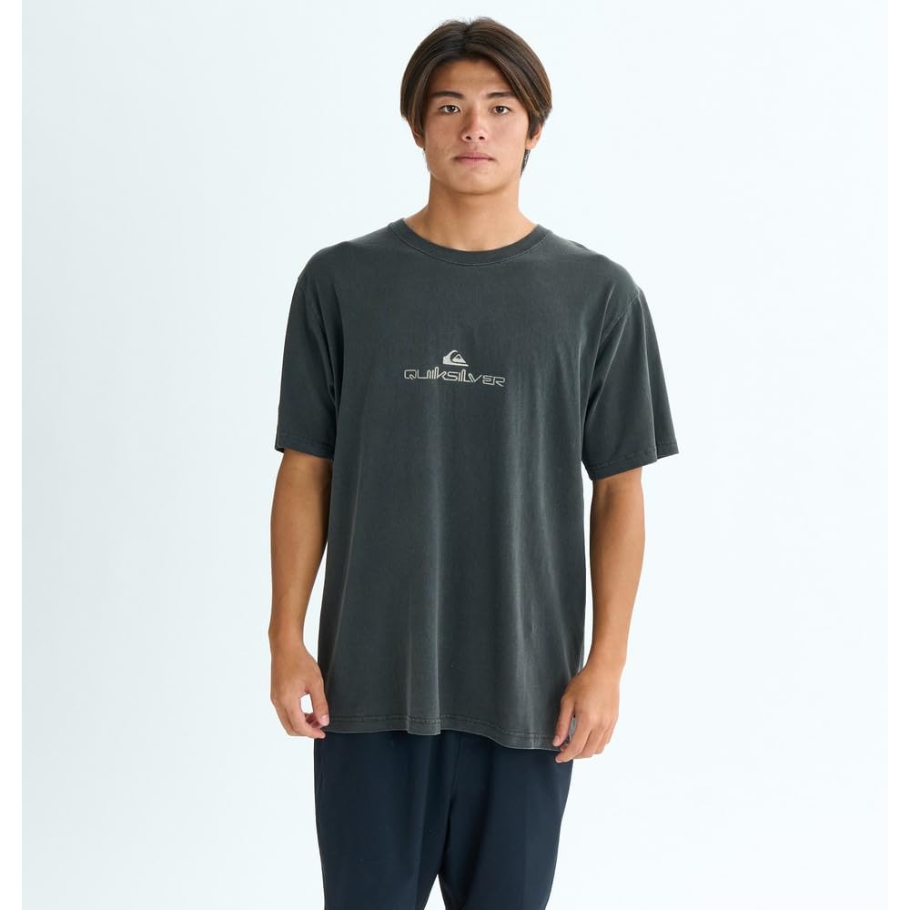 Мужская уличная одежда с двойным логотипом Quiksilver, черная