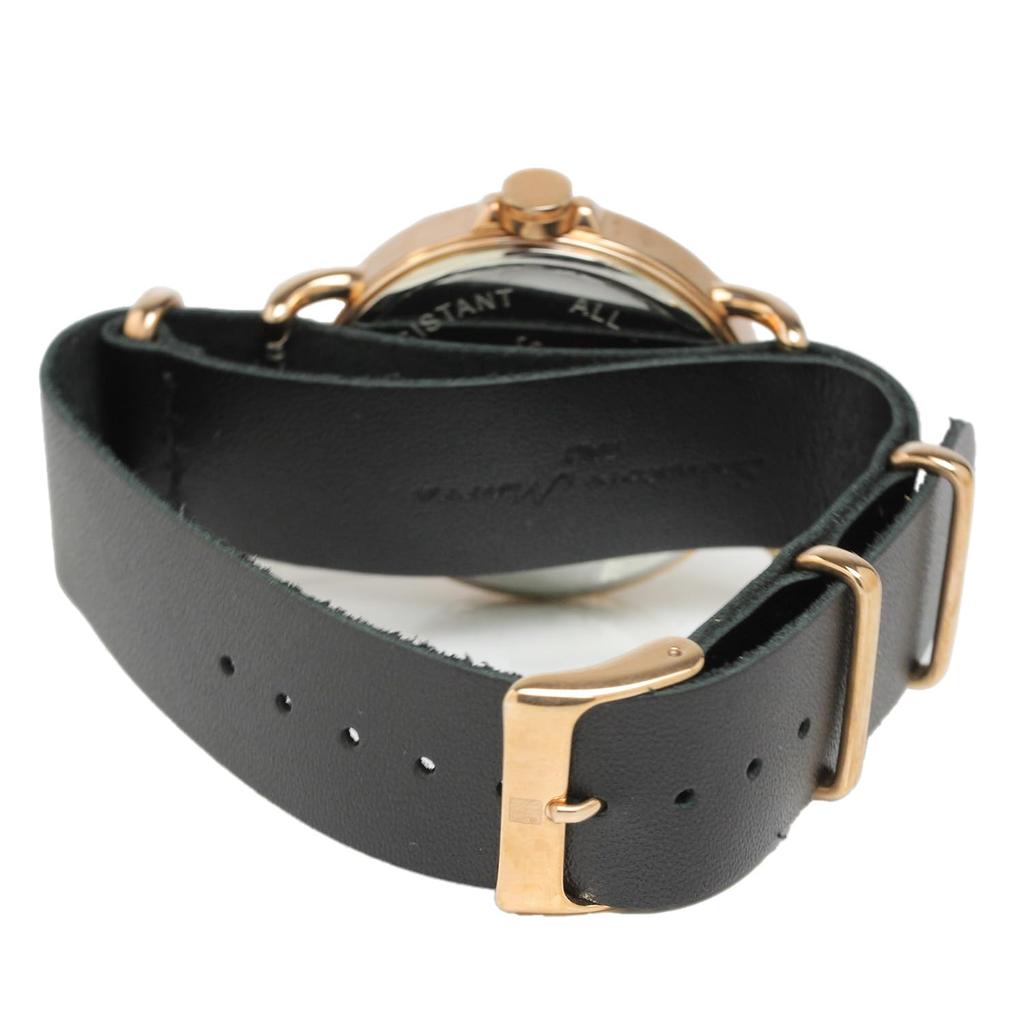 Часы кожаный ремешок кожа часы бренд популярный простой [Salvatore Mara] мужские женские SM22104-PGBK