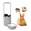 Rabbit Water Drinker 500ml Pet Drinker Rabbit Waterer Small Animal Water Bottle Chinchilla Guinea Pig Water Container Gravity Design Automatic Refill