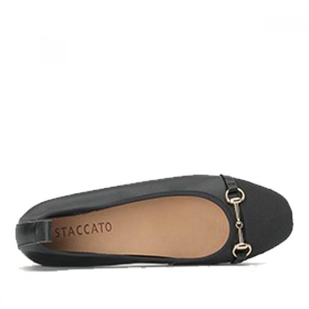 Staccato Women Flat Shoes Black Jipi 8033331blk