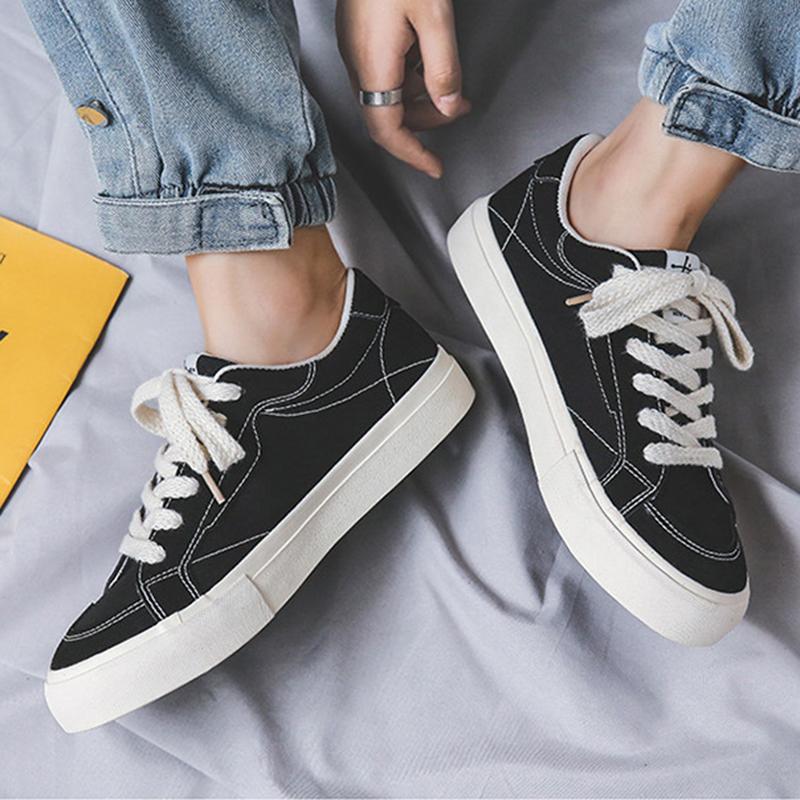 Туфли на плоской подошве, мужские летние туфли белого цвета, студенческие туфли на шнуровке, мужская обувь, пара парусиновых туфель, туфли Hundred Board, женская обувь