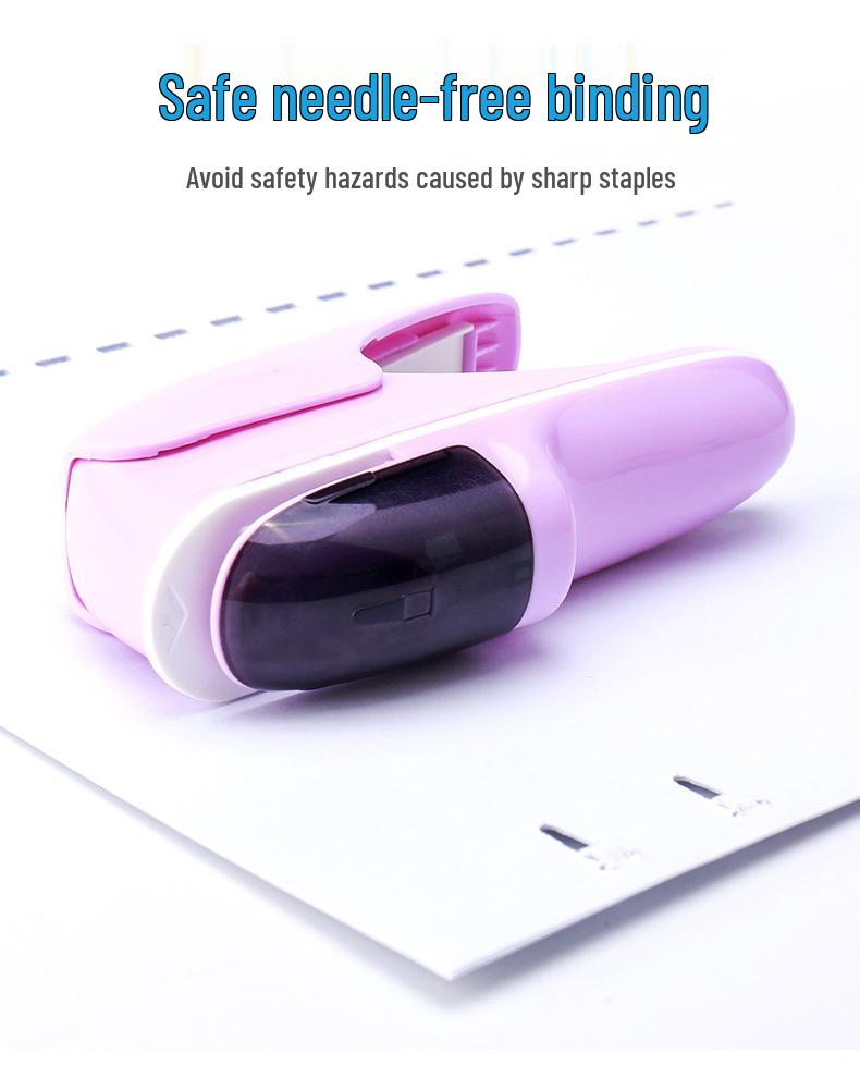 Kedeyou 5299 Экономящий усилия степлер без скоб для офиса и детей, скрепляет до 8 страниц