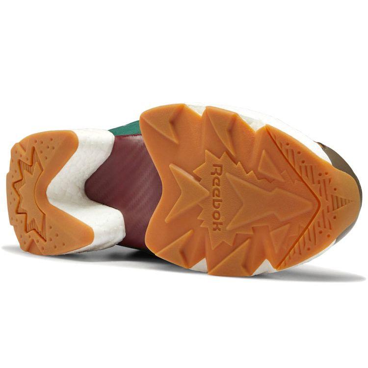 Billionaire Boys Club x Reebok InstaPump Fury Boost Earth Унисекс Кроссовки Зеленый Сосново-зеленый Серо-коричневый GZ5363