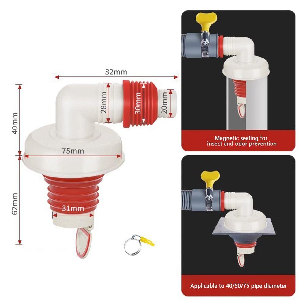 Multifunctional Sink Drain Pipe Adapter  Washing Machine Drainage Supplies