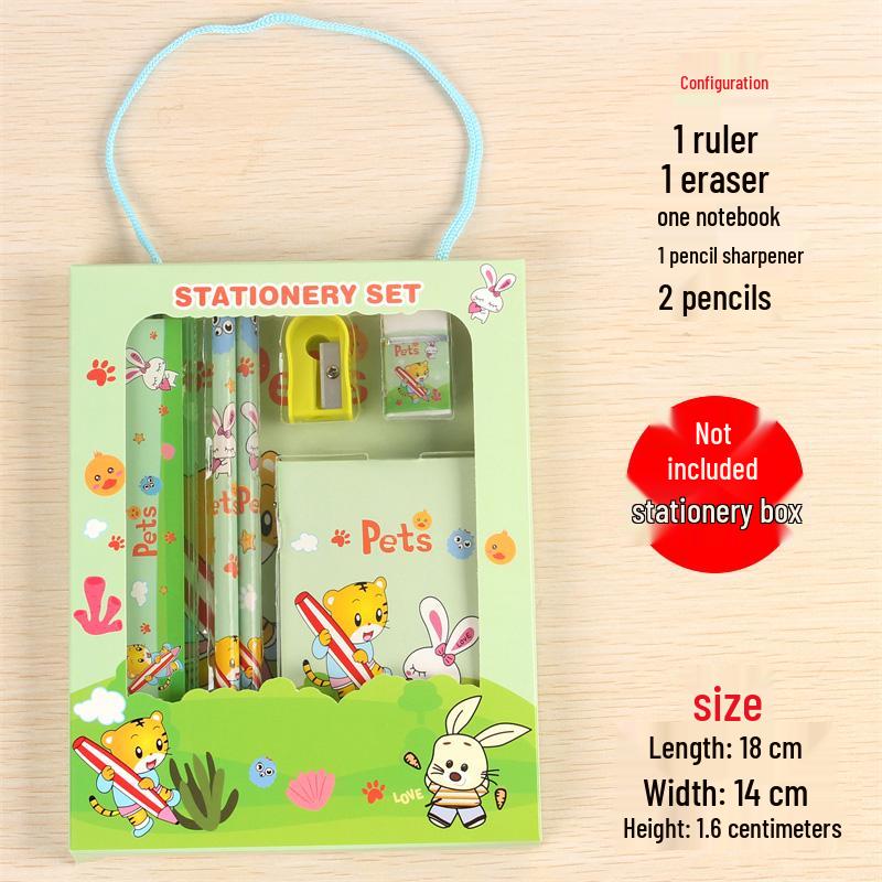 Детский подарочный набор канцелярских принадлежностей: Подарок на день рождения и Рождество для мальчиков и девочек