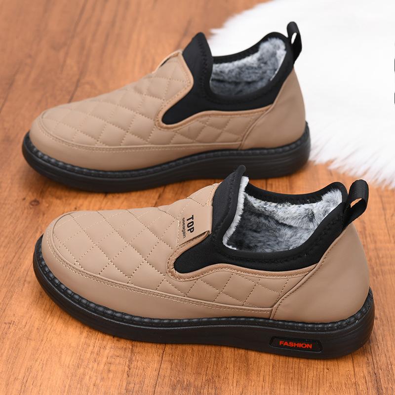 Fleece Warm Shoes, Waterproof Cotton Shoes, New Casual Cotton Shoes for Women