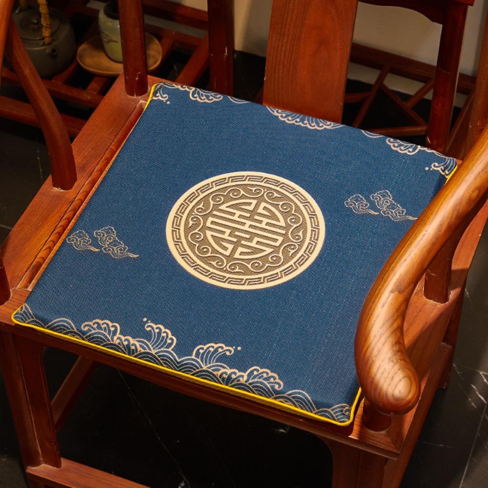 Подушка для дивана из красного дерева, утолщенная подушка сиденья для китайского обеденного стула, мебель из массива дерева, кресло