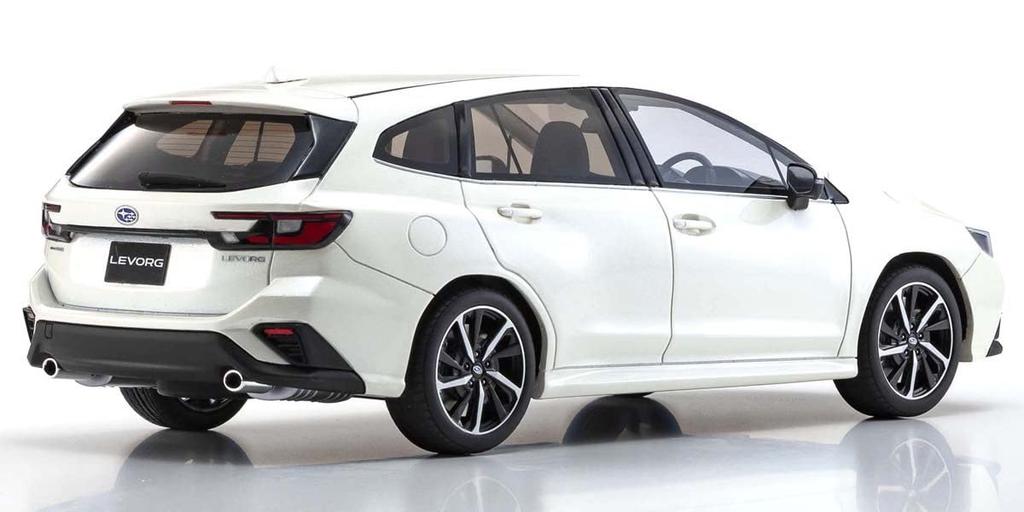 Kyosyo samurai SUBARU Levorg EX Белый Готовый продукт KSR18055W 1/18 GT-H