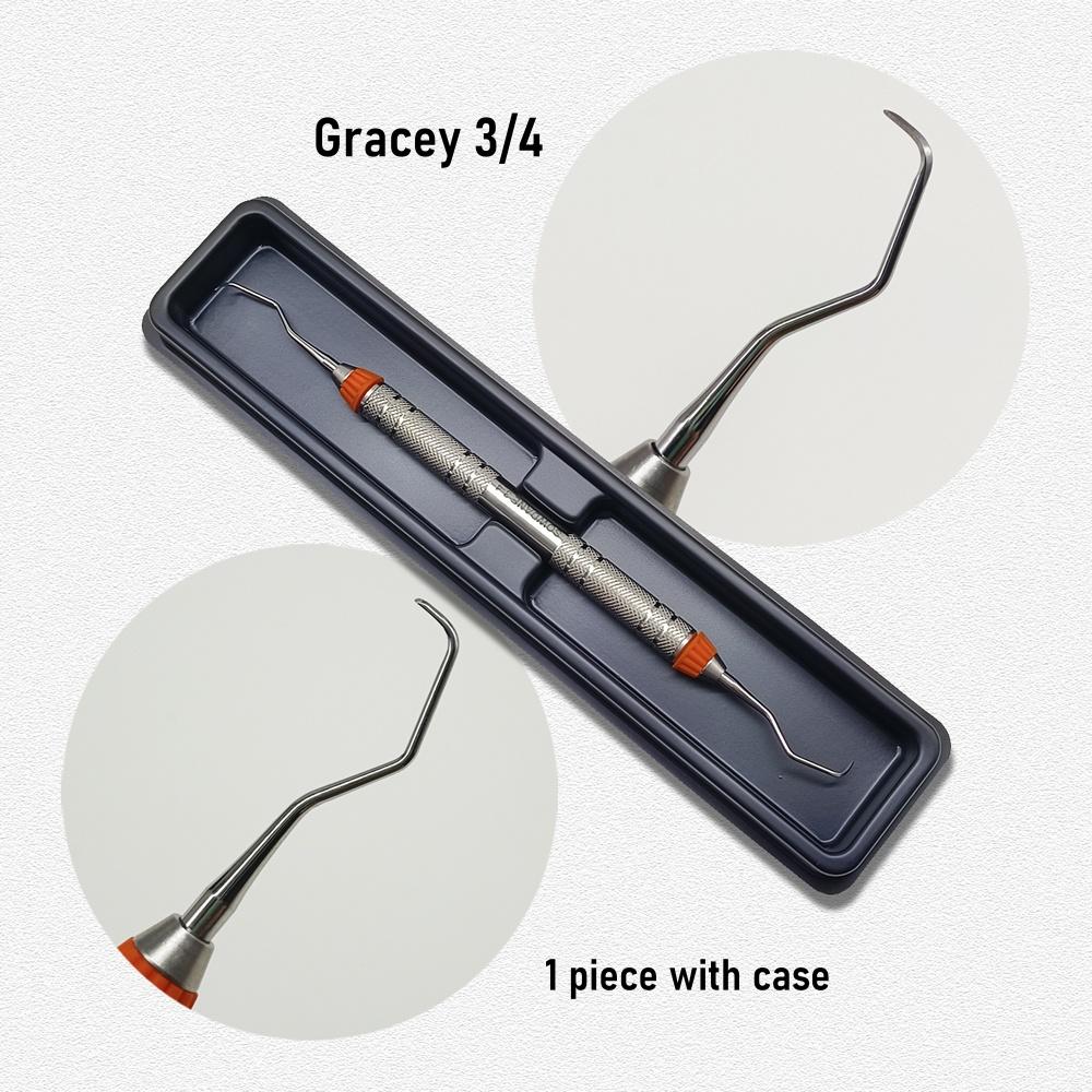 1 шт. Высококачественные стоматологические кюретки Грейси Пародонтальный скейлер Нержавеющая сталь Пародонтальные костные кюретки Перио