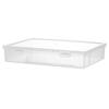 1Pcs Plastic A4 A5 File Organizer Multifunctional File Box  for Data Certificate Stationery Jewelry