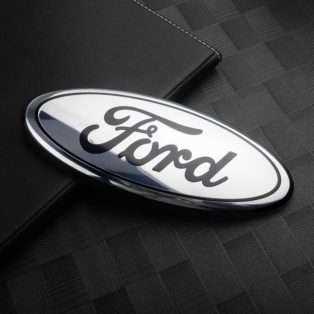Original Replacement Car Front Grille Badge Trunk Cover Sticker For Ford Ranger Focus2 3 Mondeo C-Max Mustang Fiesta Kuga Escape