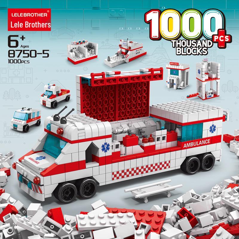 Lele Brothers Space Shuttle Building Blocks: Educational Toy Puzzle for Kids