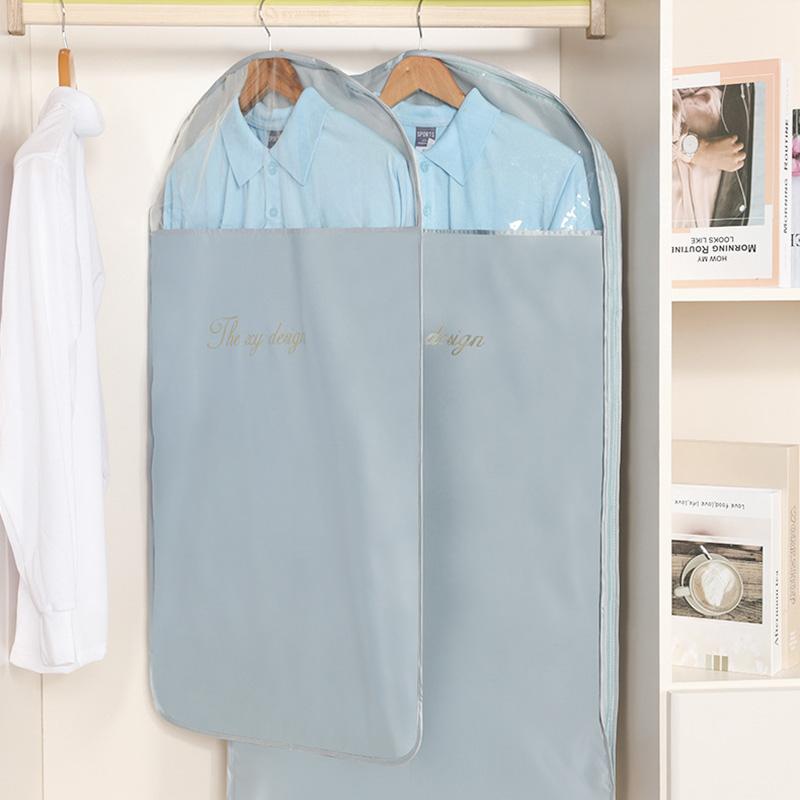 Сумка-чехол для одежды с защитой от пыли, полностью закрытый чехол для одежды, сумка для одежды с застежкой-молнией, прочная сумка для хранения одежды